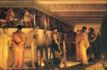 Fidias mostrando el friso del Partenón Romántico Sir Lawrence Alma Tadema